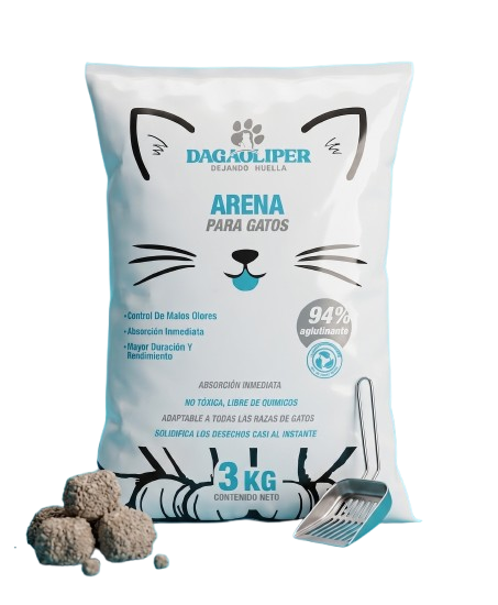 Empaque de arena para gatos PROLIMK 3 kg